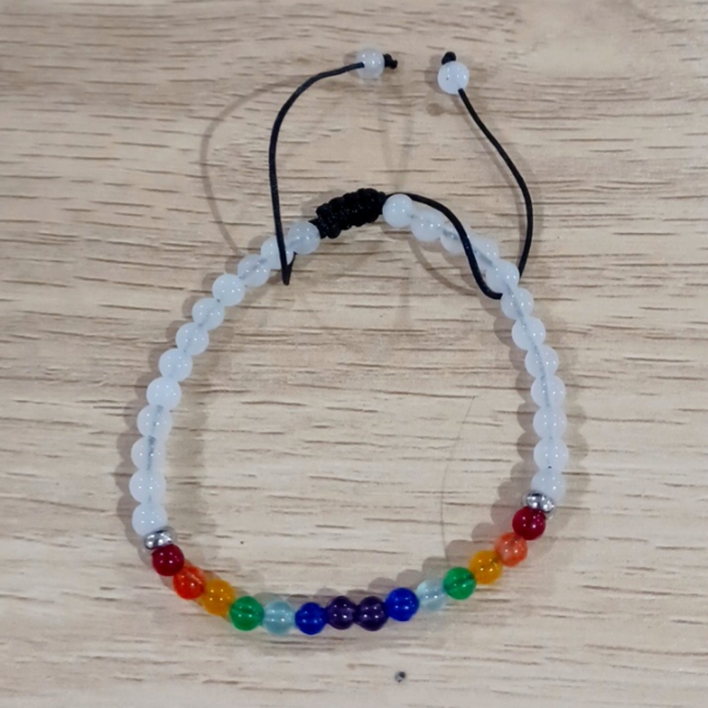 Women's rainbow bracelet